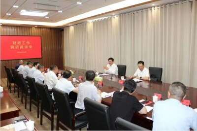 市委常委、市政府常务副市长秦猛调研财政工作